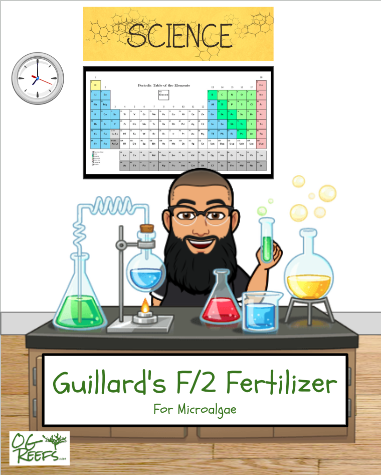 Guillard’s F/2 Microalgae Fertilizer